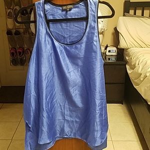 Rag & Bone Teddy silk tank top size large